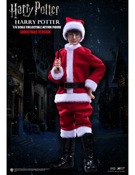 es::Harry Potter My Favourite Movie Figura 1/6 Harry Child XMAS Version 25 cm