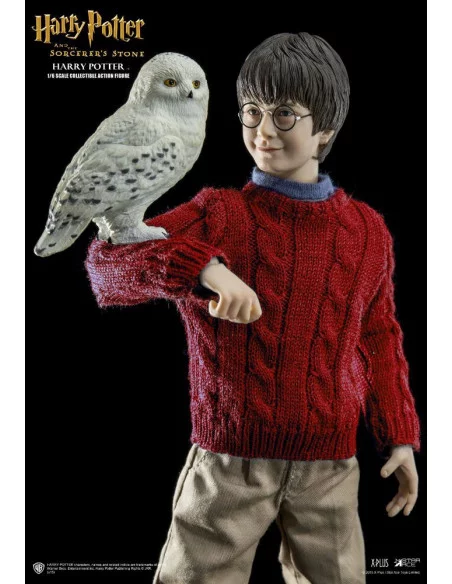 es::Harry Potter My Favourite Movie Figura 1/6 Harry Child XMAS Version 25 cm