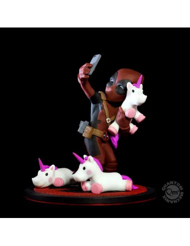 es::Marvel Diorama Q-Fig Deadpool unicornselfie 10 cm