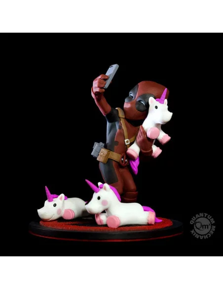 es::Marvel Diorama Q-Fig Deadpool unicornselfie 10 cm