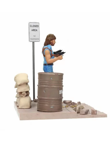 es::MGM Set de lujo figura y diorama Matt Hunter Tough Guy Invasion U.S.A 18 cm