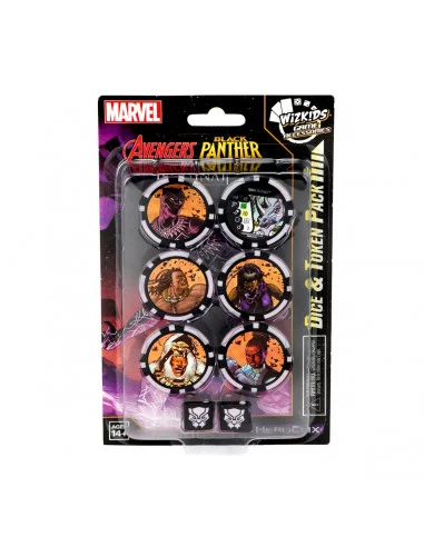 es::Marvel HeroClix: Avengers Black Panther and the Illuminati Dice and Token Pack