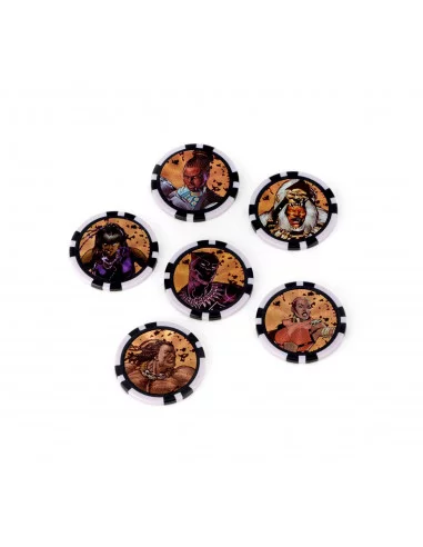 es::Marvel HeroClix: Avengers Black Panther and the Illuminati Dice and Token Pack