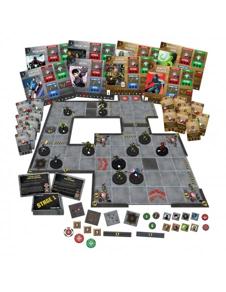 es::Marvel HeroClix Juego de Mesa Strike Teams En inglés
