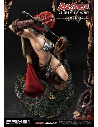 es::Red Sonja Estatua Red Sonja She-Devil with a Vengeance Deluxe Version 79 cm