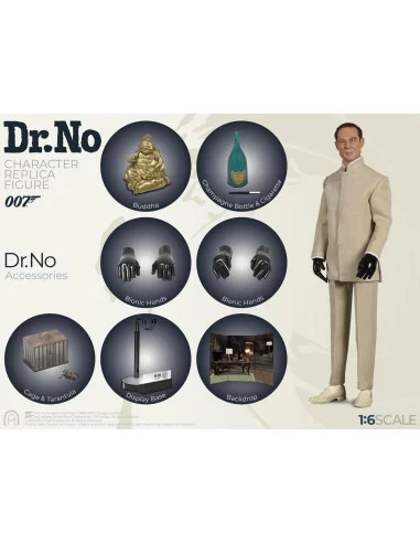 es::Agente 007 contra el Dr. No Figura Collector Figure Series 1/6 Dr. No Limited Edition 30 cm