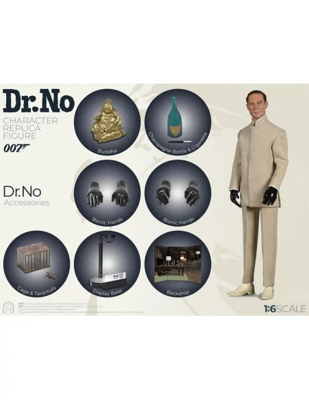 es::Agente 007 contra el Dr. No Figura Collector Figure Series 1/6 Dr. No Limited Edition 30 cm
