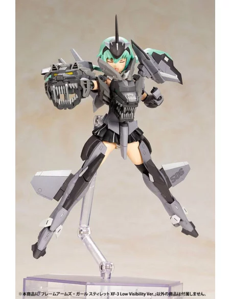 es::Frame Arms Girl Maqueta Plastic Model Kit Stylet XF-3 Low Visibility Ver. 18 cm