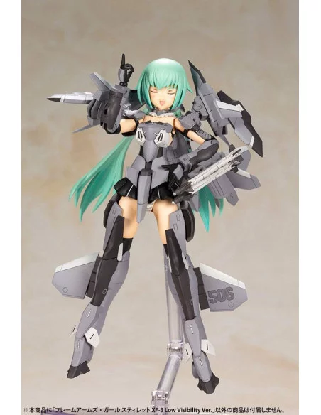 es::Frame Arms Girl Maqueta Plastic Model Kit Stylet XF-3 Low Visibility Ver. 18 cm