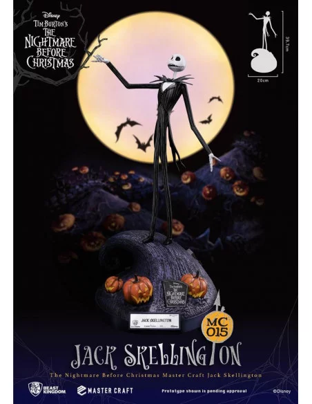 es::Pesadilla antes de Navidad Estatua Master Craft Jack Skellington 40 cm