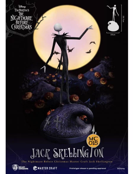 es::Pesadilla antes de Navidad Estatua Master Craft Jack Skellington 40 cm