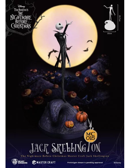 es::Pesadilla antes de Navidad Estatua Master Craft Jack Skellington 40 cm
