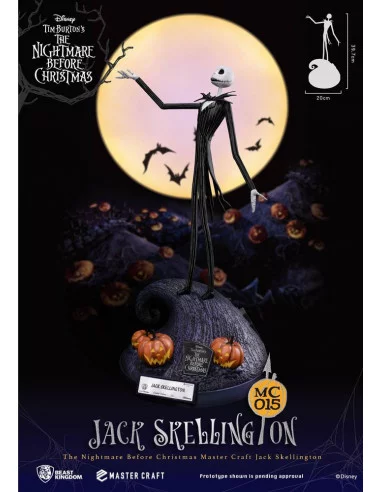es::Pesadilla antes de Navidad Estatua Master Craft Jack Skellington 40 cm