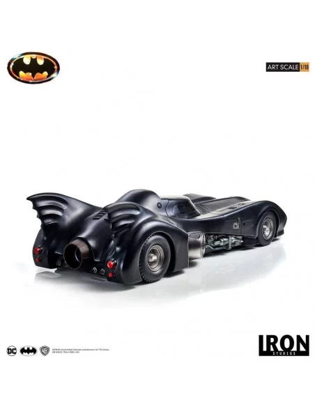 es::Batman 1989 Estatua Art Scale 1/10 Batmobile 70 cm