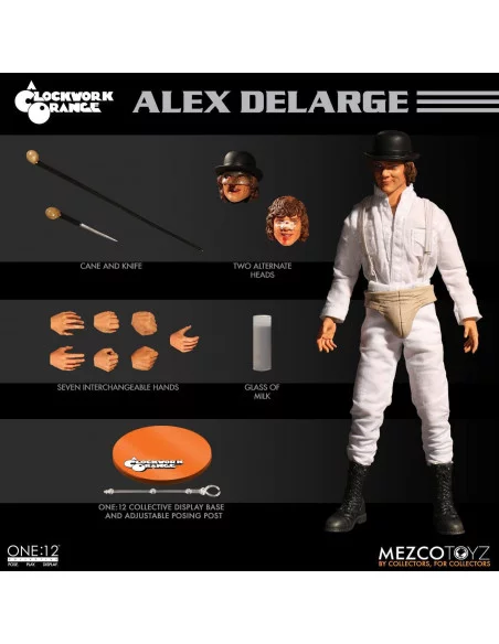 es::La naranja mecánica Figura 1/12 Alex DeLarge 17 cm