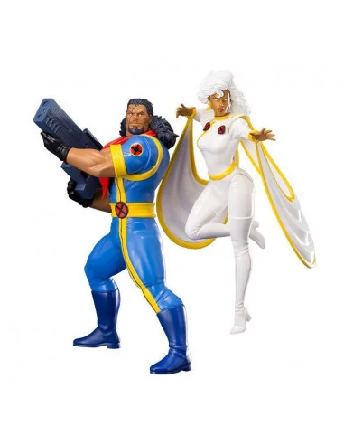 es::Marvel Universe Pack de 2 Estatuas 1/10 ARTFX+ Bishop & Storm X-Men '92 20 cm