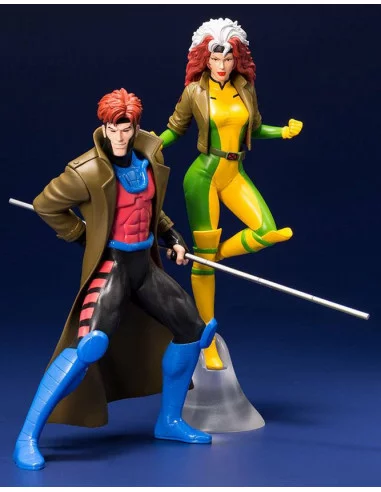 es::Marvel Universe Pack de 2 Estatuas 1/10 ARTFX+ Gambit & Rogue X-Men '92 19 cm