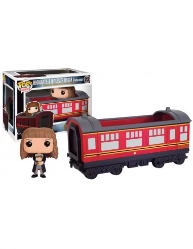 es::Harry Potter POP! Rides Vinyl Vehicle with Figure Hogwarts Express Traincar 1 & Hermione 12 cm