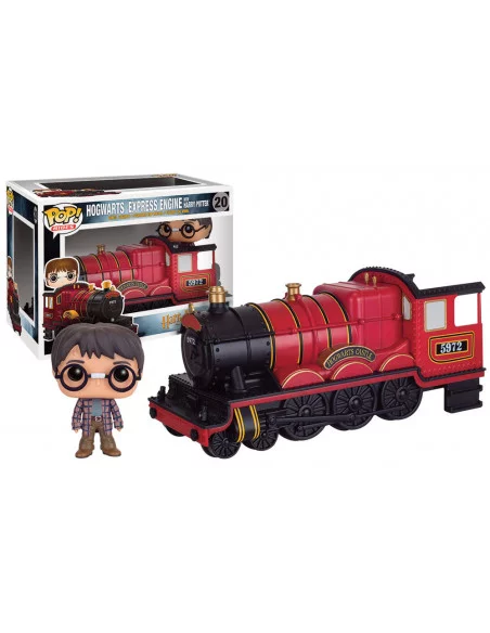 es::Harry Potter POP! Rides Vinyl Vehicle with Figure Hogwarts Express Engine & Harry Potter 12 cm