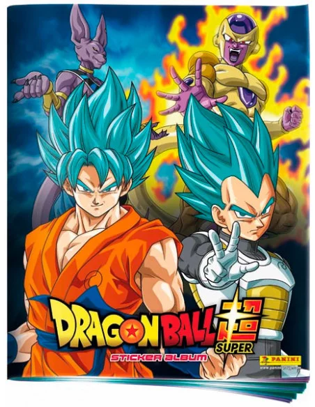 es::Dragon Ball Super - Álbum de cromos + 4 sobres de regalo + 3 pósters A4
