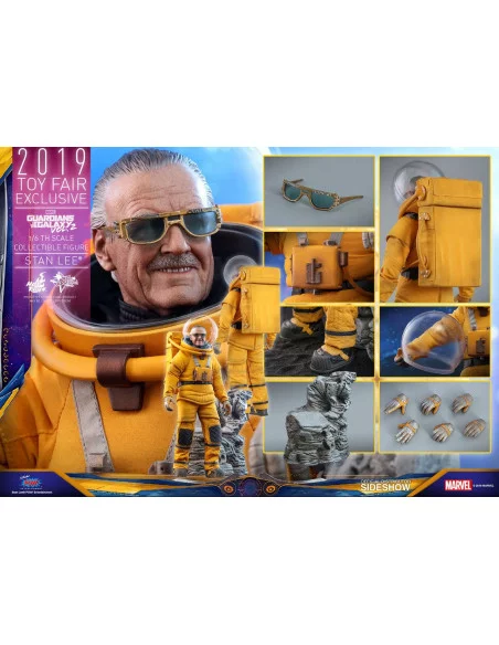 es::Guardianes de la Galaxia Vol. 2 Figura 1/6 Stan Lee 2019 Toy Fair Exclusive Hot Toys 31 cm.