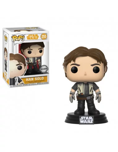 es::Star Wars Solo Figura POP! Movies Vinyl Cabezón Han Solo 9 cm