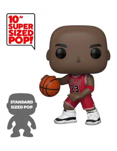 es::NBA Figura Super Sized POP! Vinyl Michael Jordan Red Jersey 25 cm