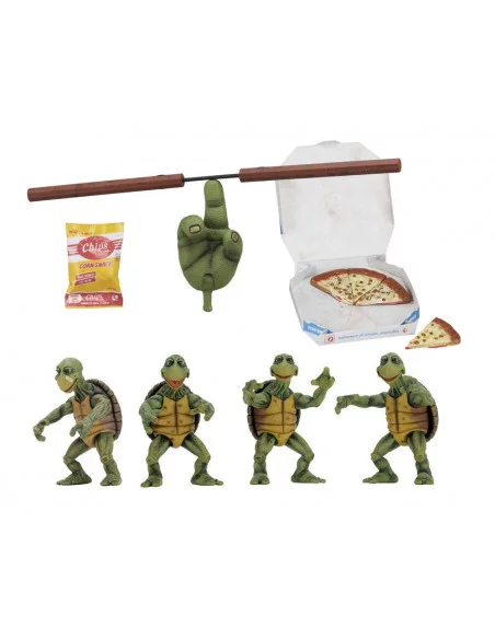 es::Tortugas Ninja Pack de 4 Figuras 1/4 Baby Turtles 10 cm