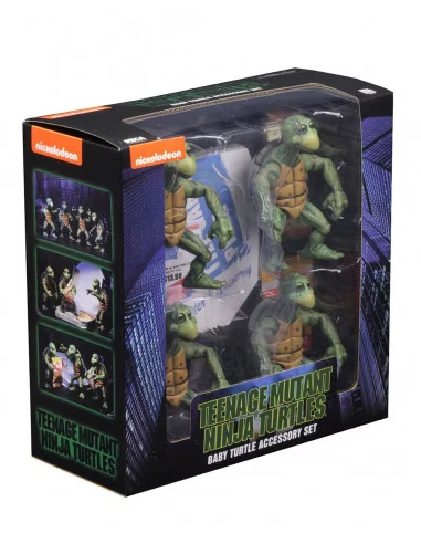 es::Tortugas Ninja Pack de 4 Figuras 1/4 Baby Turtles 10 cm