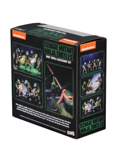 es::Tortugas Ninja Pack de 4 Figuras 1/4 Baby Turtles 10 cm