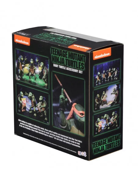 es::Tortugas Ninja Pack de 4 Figuras 1/4 Baby Turtles 10 cm