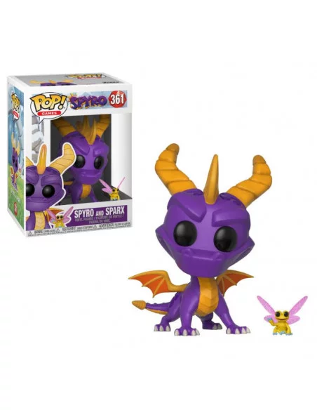 es::Spyro the Dragon Figura POP! Games Vinyl Spyro & Sparx 9 cm