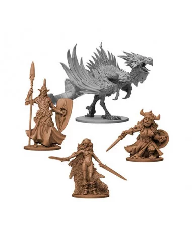 es::Massive Darkness. Guerreros nobles vs. la Cocatriz - Caja de héroes y monstruo