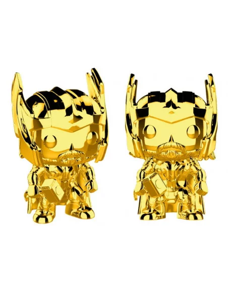 es::Marvel Studios 10 POP! Marvel Vinyl Figura Thor Chrome 9 cm