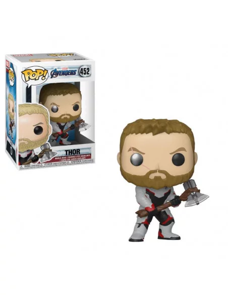 es::Vengadores Endgame Figura POP! Movies Vinyl Thor 9 cm