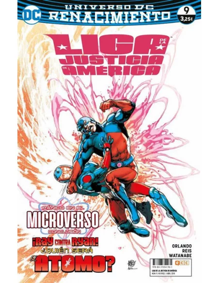 es::Liga de la Justicia de América 09: Pánico en el Microverso. Conclusión Renacimiento