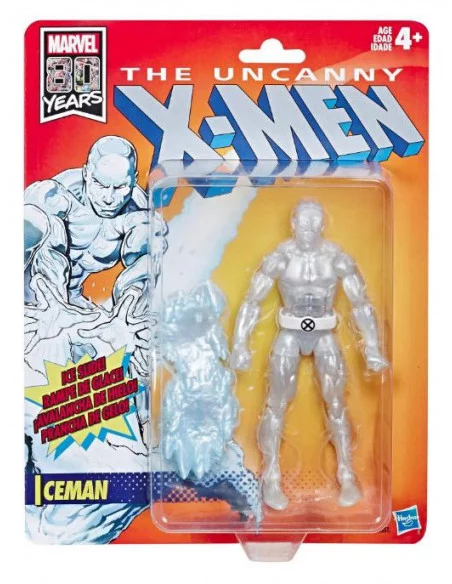 es::Marvel Legends X-Men Retro Figura Iceman15 cm
