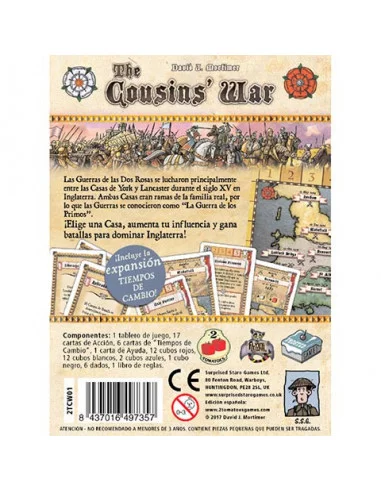 es::The Cousins War. Juego de tablero