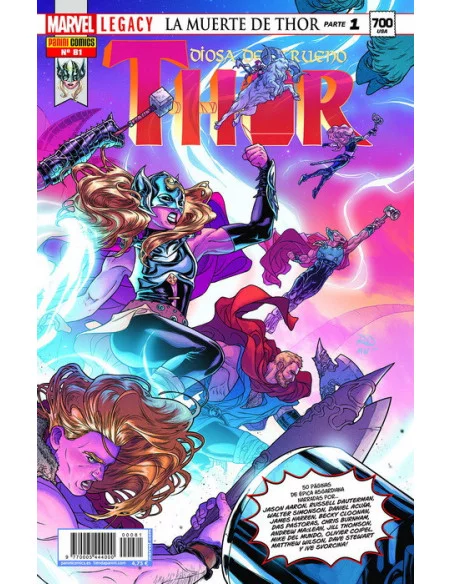 es::Thor Diosa del Trueno 81. Marvel Legacy