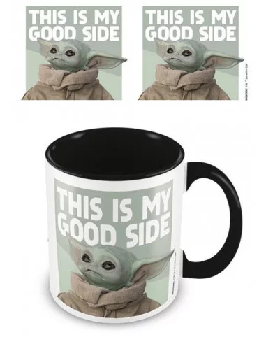 es::Star Wars The Mandalorian Taza Coloured Inner Good Side Baby Yoda