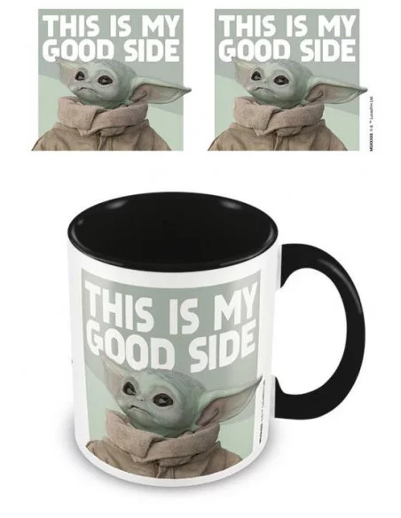 es::Star Wars The Mandalorian Taza Coloured Inner Good Side Baby Yoda