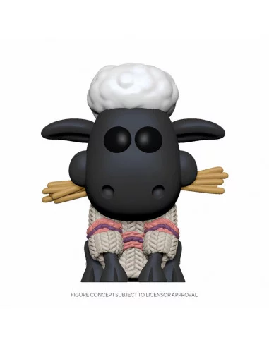 es::Wallace & Gromit POP! Animation Vinyl Figura Shaun the Sheep 9 cm