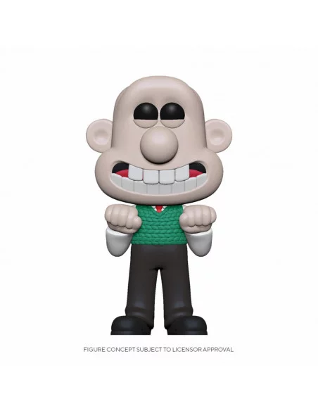 es::Wallace & Gromit POP! Animation Vinyl Figura Wallace 9 cm