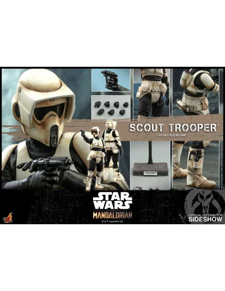 es::Star Wars The Mandalorian Figura 1/6 Scout Trooper Hot Toys 30 cm