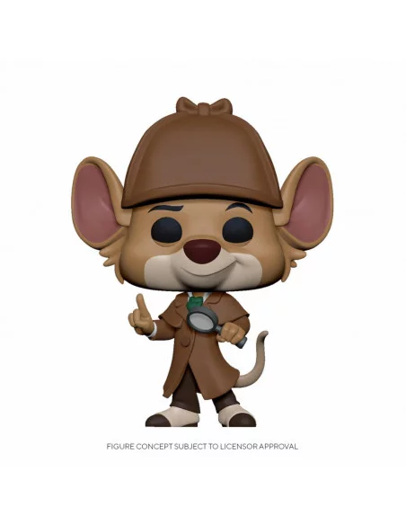 es::Basil, el ratón superdetective POP! Vinyl Figura Basil 9 cm