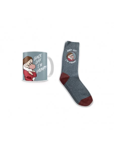 es::Disney Set de regalo Taza + Calcetines Enanito Gruñón