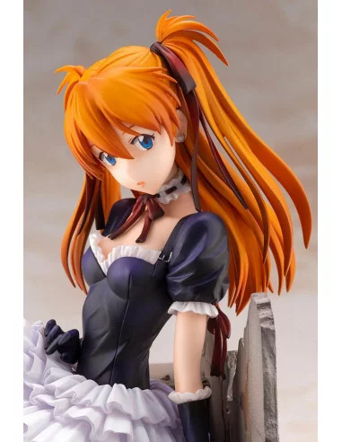 es::Neon Genesis Evangelion Estatua 1/7 Asuka Sohryu Langley Gothic & Lolita Costume ver. 18 cm