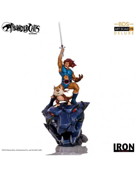 es::ThunderCats: Los felinos cósmicos Estatua BDS Art Scale 1/10 Lion-O & Snarf Deluxe 43 cm