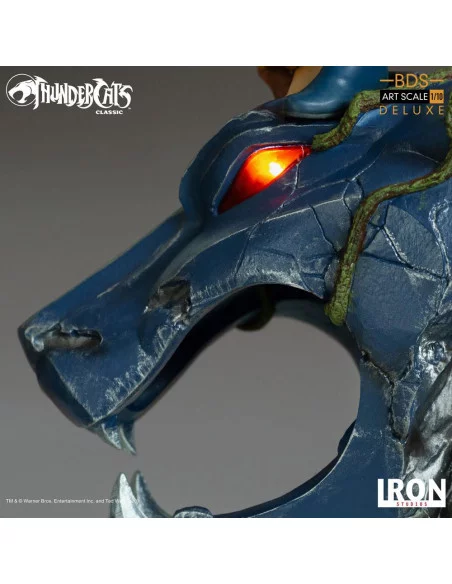 es::ThunderCats: Los felinos cósmicos Estatua BDS Art Scale 1/10 Lion-O & Snarf Deluxe 43 cm