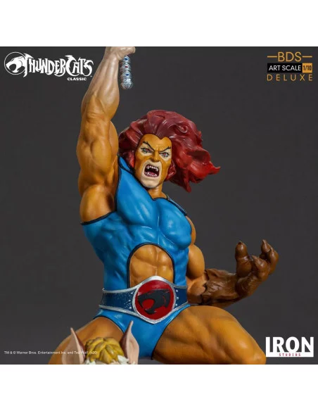 es::ThunderCats: Los felinos cósmicos Estatua BDS Art Scale 1/10 Lion-O & Snarf Deluxe 43 cm